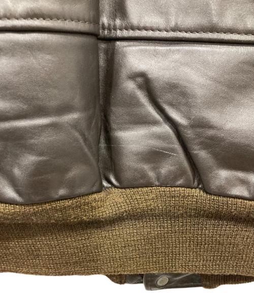 Schott（ショット）Schott (ショット) A-2 Flight Jacket ブラウン サイズ:M（38）の古着・服飾アイテム