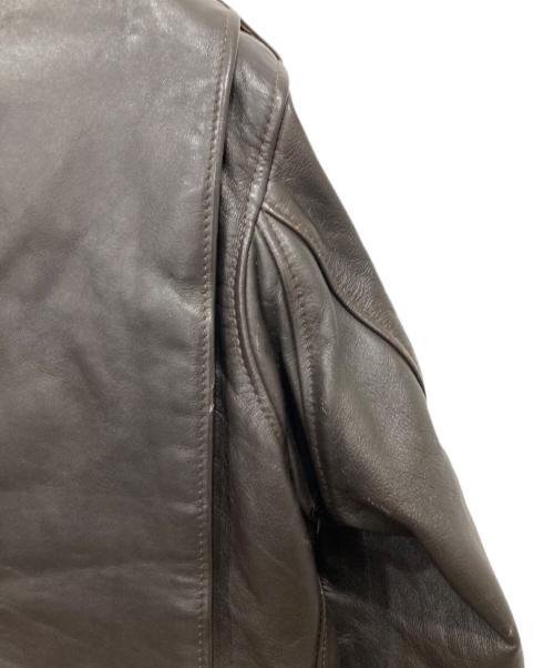Schott（ショット）Schott (ショット) A-2 Flight Jacket ブラウン サイズ:M（38）の古着・服飾アイテム