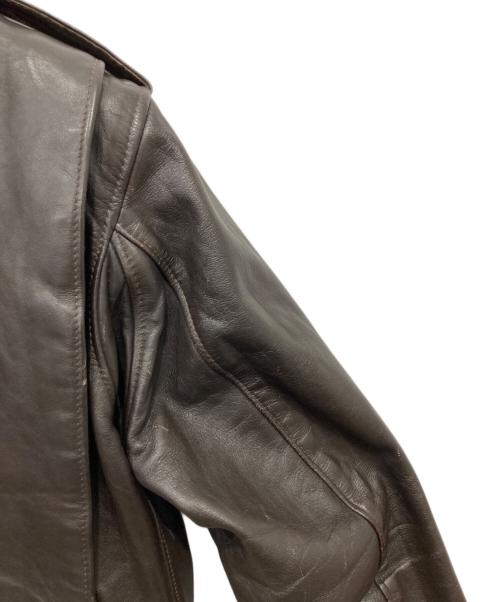 Schott（ショット）Schott (ショット) A-2 Flight Jacket ブラウン サイズ:M（38）の古着・服飾アイテム