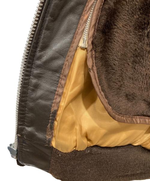 Schott（ショット）Schott (ショット) A-2 Flight Jacket ブラウン サイズ:M（38）の古着・服飾アイテム