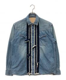 sacai（サカイ）の古着「装飾 ウエスタン デニムジャケット」｜インディゴ