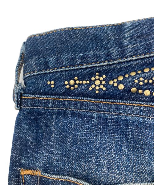Levi's Fenom（リーバイス・フェノム）Levi's Fenom (リーバイス・フェノム) FRAGMENT DESIGN (フラグメントデザイン) スタッズデニムパンツ インディゴ サイズ:32の古着・服飾アイテム