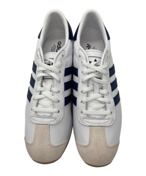 adidas（アディダス）adidas (アディダス) COUNTRY II ホワイト×ネイビー サイズ:27.5cmの古着・服飾アイテム