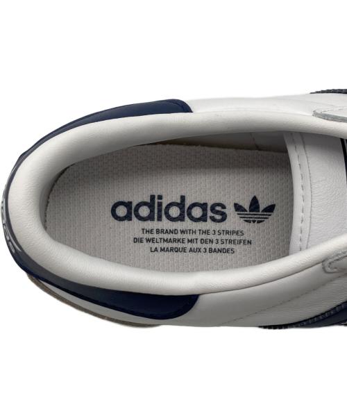 adidas（アディダス）adidas (アディダス) COUNTRY II ホワイト×ネイビー サイズ:27.5cmの古着・服飾アイテム