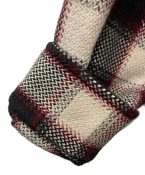 Carhartt WIP（カーハート ワークインプログレス）CARHARTT WIP (カーハート ワークインプログレス) L/S Witten Shirt ブラック×ホワイト サイズ:Mの古着・服飾アイテム