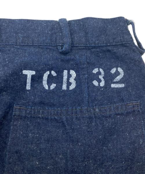 TCB jeans（ティーシービー ジーンズ）TCB jeans (ティーシービー ジーンズ) Seamens Trousers インディゴ サイズ:32の古着・服飾アイテム