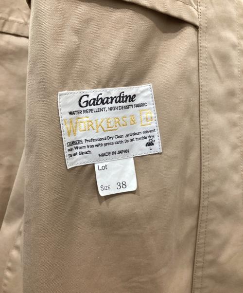 WORKERS（ワーカーズ）WORKERS (ワーカーズ) フォギーデイステンカラーコート ベージュ サイズ:38の古着・服飾アイテム