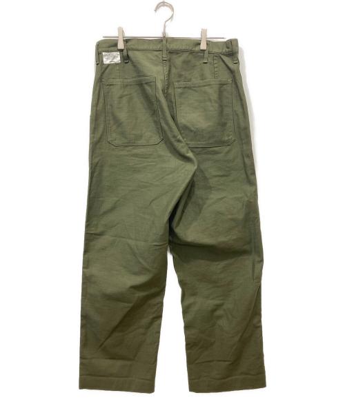 WORKERS（ワーカーズ）WORKERS (ワーカーズ) Reversed Sateen ベイカーパンツ カーキ サイズ:Sの古着・服飾アイテム