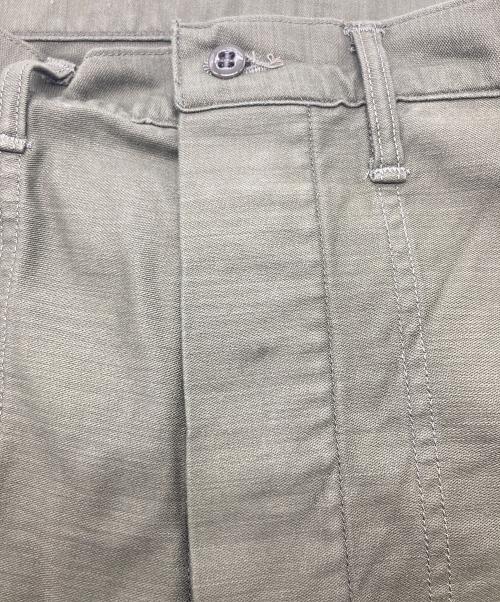 WORKERS（ワーカーズ）WORKERS (ワーカーズ) Reversed Sateen ベイカーパンツ カーキ サイズ:Sの古着・服飾アイテム