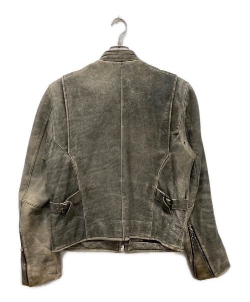 RYAN（ライアン）RYAN (ライアン) カウレザージャケット / カウレザーシングルライダースジャケット ブラック サイズ:Mの古着・服飾アイテム