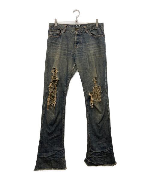 DOLCE & GABBANA（ドルチェ＆ガッバーナ）DOLCE & GABBANA (ドルチェ＆ガッバーナ) ブーツカットジーンズ インディゴ サイズ:W36の古着・服飾アイテム