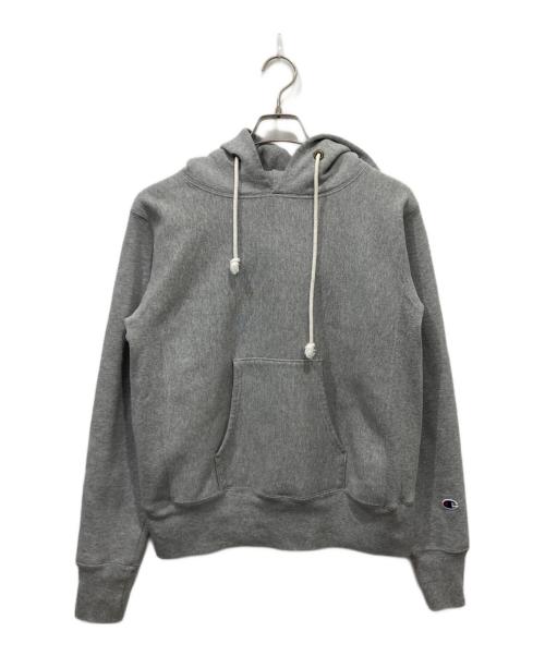 Champion REVERSE WEAVE（チャンピオン リバース ウィーブ）Champion REVERSE WEAVE (チャンピオン リバース ウィーブ) パーカー グレー サイズ:Mの古着・服飾アイテム