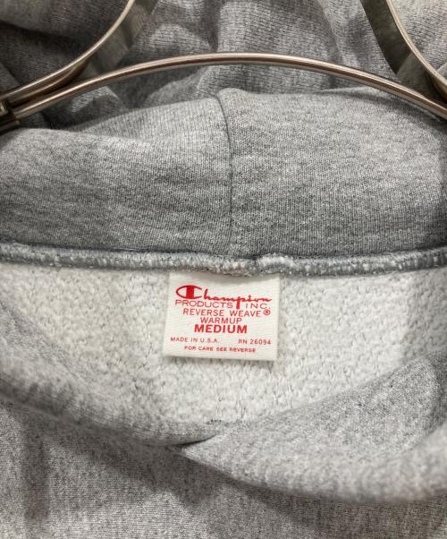 Champion REVERSE WEAVE（チャンピオン リバース ウィーブ）Champion REVERSE WEAVE (チャンピオン リバース ウィーブ) パーカー グレー サイズ:Mの古着・服飾アイテム