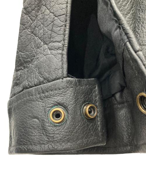 wilsons leather（ウィルソンズレザー）wilsons leather (ウィルソンズレザー) レザージャケット ブラック サイズ:記載なしの為実寸参照の古着・服飾アイテム