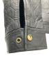 中古・古着 wilsons leather (ウィルソンズレザー) レザージャケット ブラック サイズ:記載なしの為実寸参照：8000円