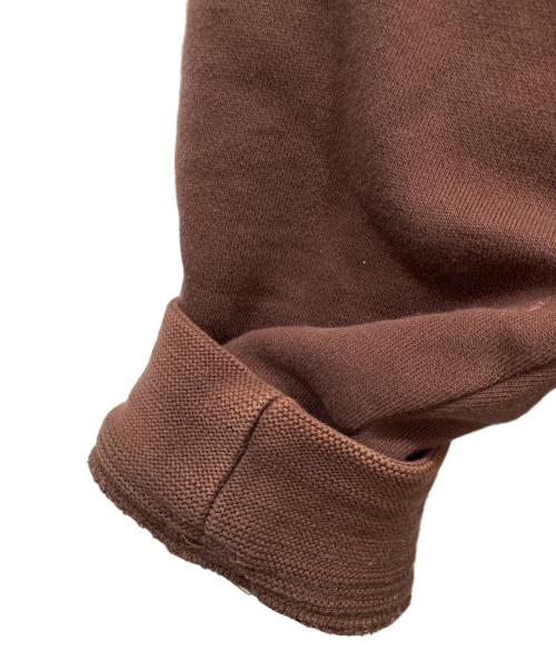 stussy（ステューシー）stussy (ステューシー) ダブルフェイスジップパーカー ブラウン サイズ:Mの古着・服飾アイテム