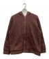 stussy（ステューシー）の古着「ダブルフェイスジップパーカー」｜ブラウン