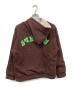 stussy (ステューシー) ダブルフェイスジップパーカー ブラウン サイズ:M：13000円