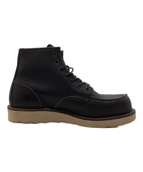 RED WING（レッドウィング）RED WING (レッドウィング) 6-inch Classic Moc ブラック サイズ:7.5Dの古着・服飾アイテム