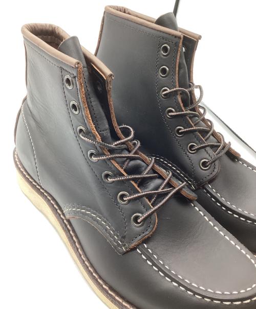 RED WING（レッドウィング）RED WING (レッドウィング) 6-inch Classic Moc ブラック サイズ:7.5Dの古着・服飾アイテム