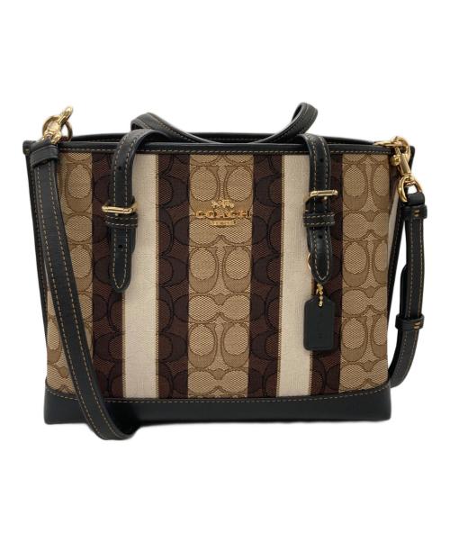 COACH（コーチ）COACH (コーチ) ショルダーバッグ / 2WAYショルダーバッグ ベージュの古着・服飾アイテム