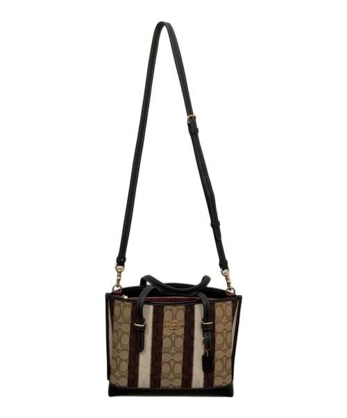 COACH（コーチ）COACH (コーチ) ショルダーバッグ / 2WAYショルダーバッグ ベージュの古着・服飾アイテム