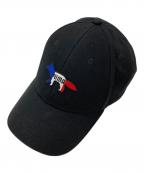 PUMA×maison kitsuneプーマ×メゾンキツネ）の古着「キャップ」｜ブラック