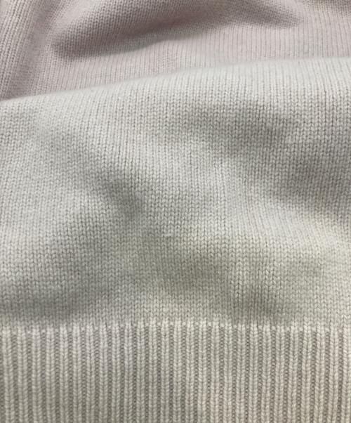 BLAMINK（ブラミンク）BLAMINK (ブラミンク) ウール カシミアブレンド タートルニットセーター ピンク サイズ:38の古着・服飾アイテム