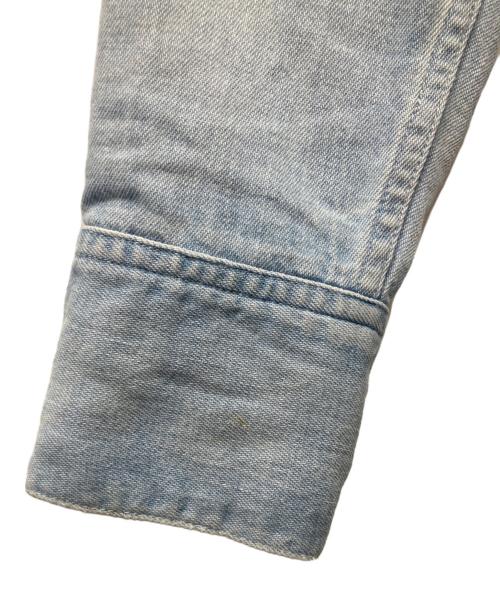 VISVIM（ビズビム）VISVIM (ビズビム) ユーズド加工 デニム ウエスタンシャツ インディゴ サイズ:1の古着・服飾アイテム