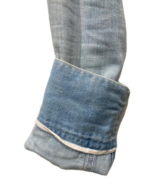 VISVIM（ビズビム）VISVIM (ビズビム) ユーズド加工 デニム ウエスタンシャツ インディゴ サイズ:1の古着・服飾アイテム