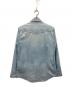 VISVIM (ビズビム) ユーズド加工 デニム ウエスタンシャツ インディゴ サイズ:1：8000円