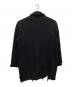 DIESEL (ディーゼル) デストロイ加工ジップアップロングニットジャケット ブラック サイズ:S：10000円