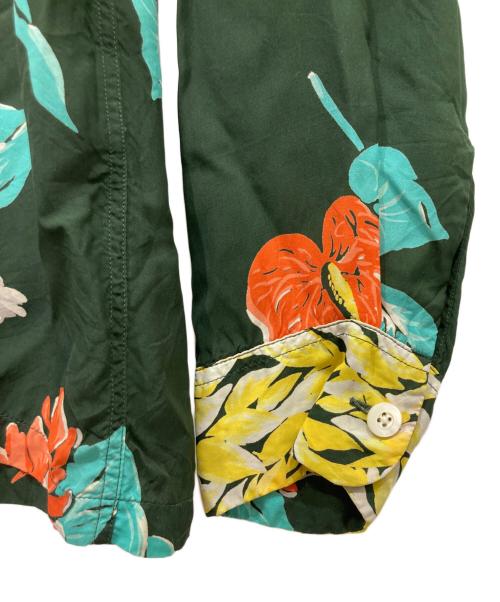 Sun Surf（サンサーフ）Sun Surf (サンサーフ) LEI TROPICAL FLOWERS グリーン サイズ:XLの古着・服飾アイテム