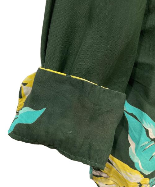 Sun Surf（サンサーフ）Sun Surf (サンサーフ) LEI TROPICAL FLOWERS グリーン サイズ:XLの古着・服飾アイテム