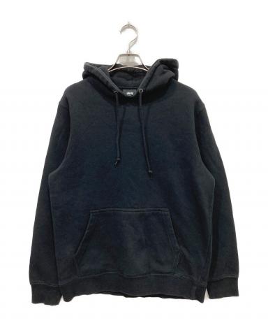 中古・古着通販】stussy (ステューシー) フードロゴ刺繍パーカー
