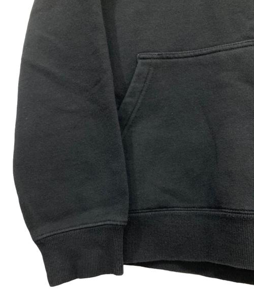 stussy（ステューシー）stussy (ステューシー) フードロゴ刺繍パーカー ブラック サイズ:Sの古着・服飾アイテム