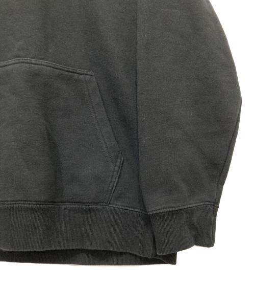 stussy（ステューシー）stussy (ステューシー) フードロゴ刺繍パーカー ブラック サイズ:Sの古着・服飾アイテム