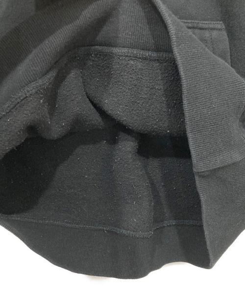 stussy（ステューシー）stussy (ステューシー) フードロゴ刺繍パーカー ブラック サイズ:Sの古着・服飾アイテム