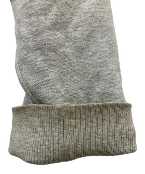 KITH（キス）KITH (キス) フロッキープリント切替パーカー グレー×アイボリー サイズ:XLの古着・服飾アイテム