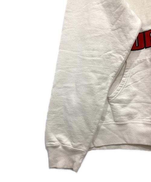 SUPREME（シュプリーム）SUPREME (シュプリーム) 19SS Blockbuster Hooded Sweatshirt / 19SS ブロックバスター スウェット プルオーバー パーカー アイボリー サイズ:Lの古着・服飾アイテム