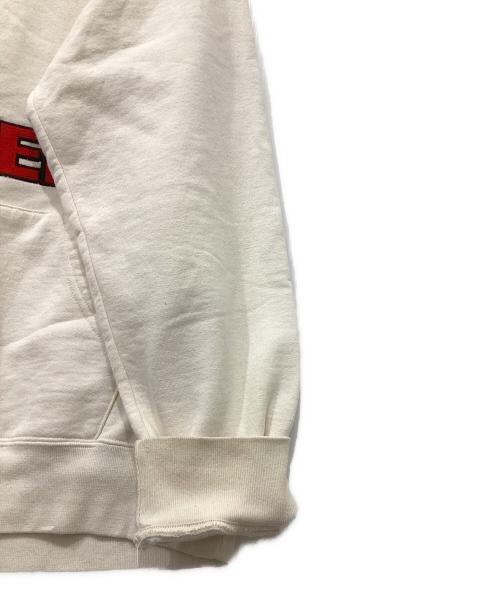SUPREME（シュプリーム）SUPREME (シュプリーム) 19SS Blockbuster Hooded Sweatshirt / 19SS ブロックバスター スウェット プルオーバー パーカー アイボリー サイズ:Lの古着・服飾アイテム