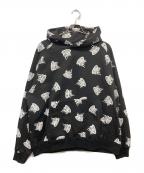 CHALLENGERチャレンジャー）の古着「FIREBALL HOODIE」｜ブラック