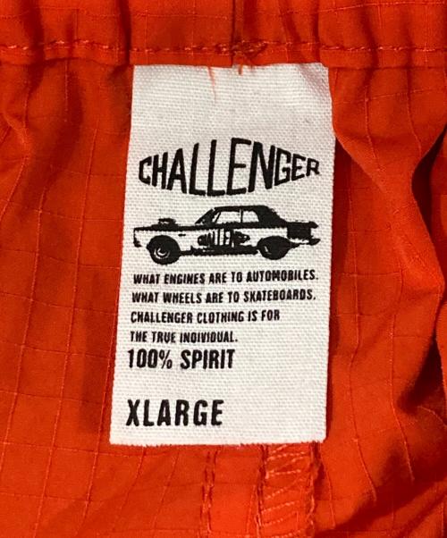 CHALLENGER（チャレンジャー）CHALLENGER (チャレンジャー) CARGO SHORTS レッド サイズ:XLの古着・服飾アイテム