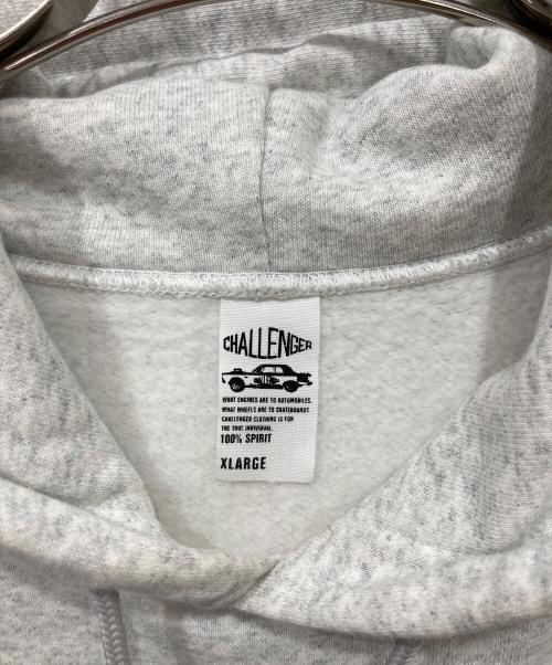 CHALLENGER（チャレンジャー）CHALLENGER (チャレンジャー) COLLEGE HOODIE グレー サイズ:XLの古着・服飾アイテム
