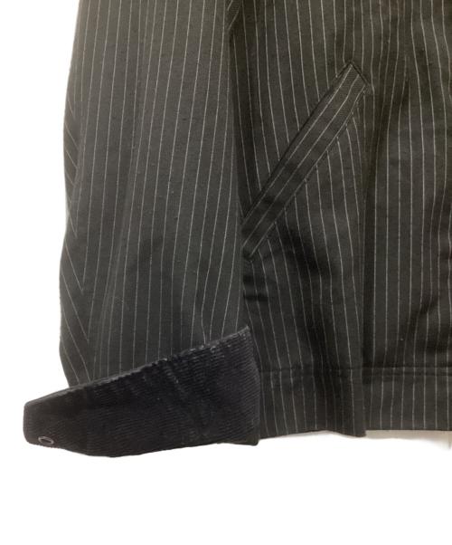 Schott（ショット）Schott (ショット) ストライプワークジャケット ブラック サイズ:Sの古着・服飾アイテム