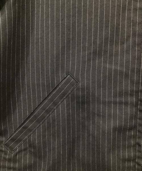 Schott（ショット）Schott (ショット) ストライプワークジャケット ブラック サイズ:Sの古着・服飾アイテム