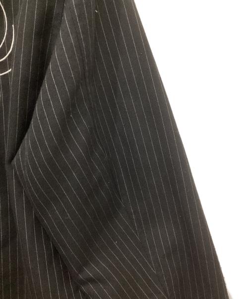 Schott（ショット）Schott (ショット) ストライプワークジャケット ブラック サイズ:Sの古着・服飾アイテム