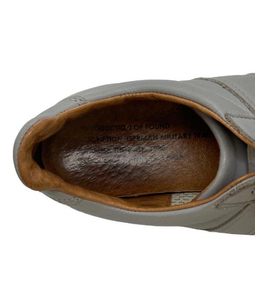 reproduction of found（リプロダクションオブファウンド）reproduction of found (リプロダクションオブファウンド) GERMAN MILITARY TRAINER ブルー×ベージュ サイズ:39の古着・服飾アイテム