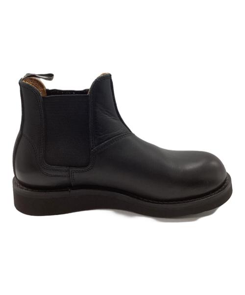 SURE BOOTS（シュアブーツ）SURE BOOTS (シュアブーツ) WILSONサイドゴアブーツ OIL BLACK サイズ:6の古着・服飾アイテム