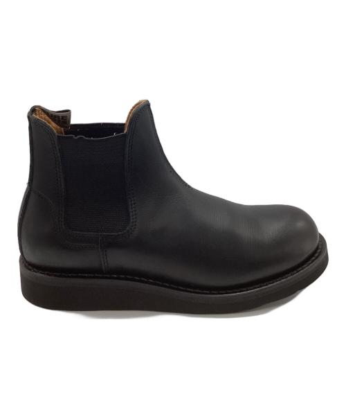 SURE BOOTS（シュアブーツ）SURE BOOTS (シュアブーツ) WILSONサイドゴアブーツ OIL BLACK サイズ:6の古着・服飾アイテム